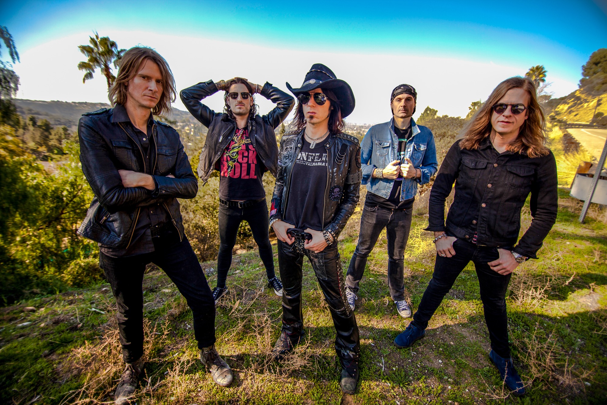 The Last Vegas promotional photo in the Hollywood Hills, 2016
