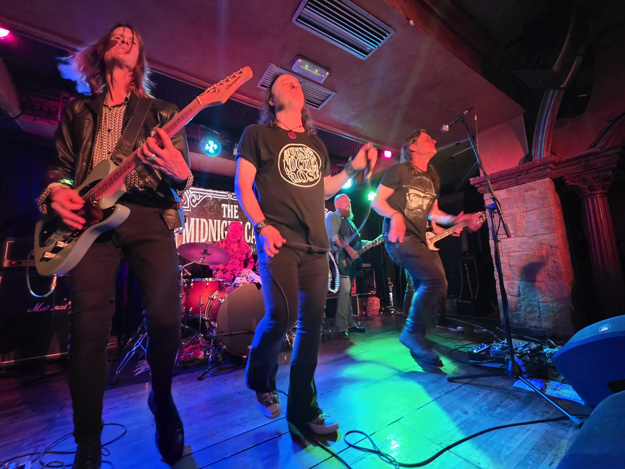 The Midnight Calls performing live