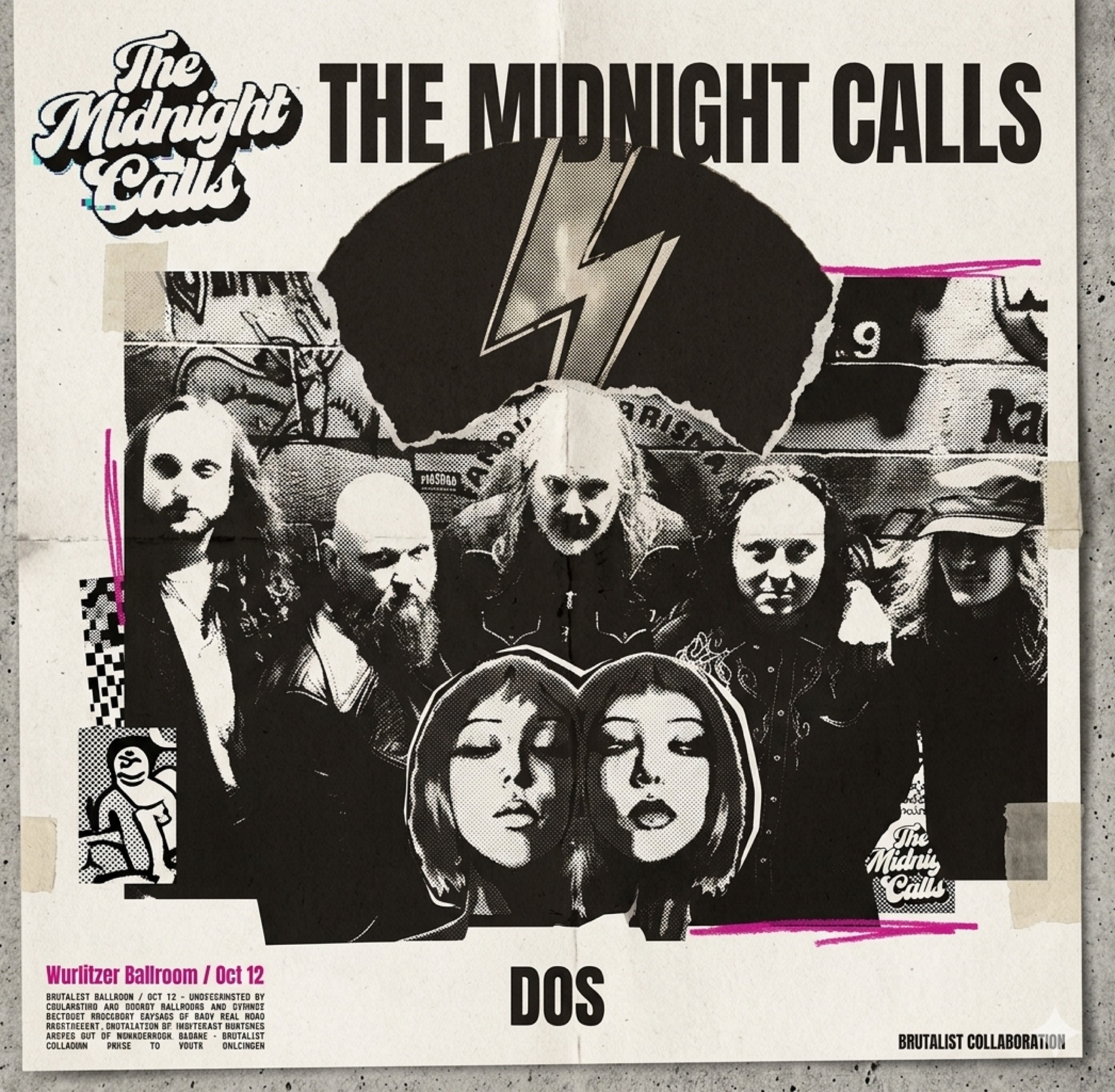AI-generated poster art for The Midnight Calls