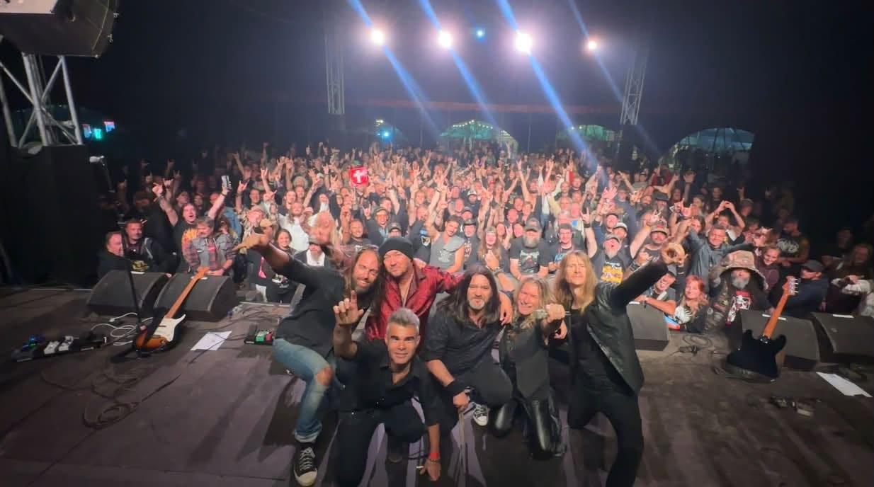 Warrior Soul with the festival crowd